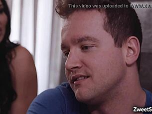 Jasmine Jae Seduces Stepson Obsessed With Big Tits For Afternoon Delight.