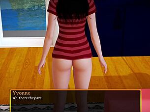 my new family 422 hentai game with small tits brunette