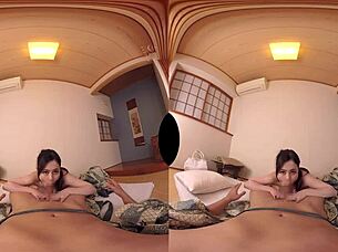 asian sleepover turns into hot sex