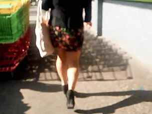 Street Milfs With Big Asses Teasing Passersby