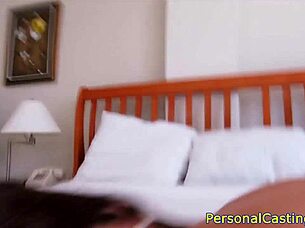 This Real Casting Amateur Rides Cock So Well