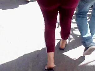 Street Milfs With Big Asses Teasing Passersby