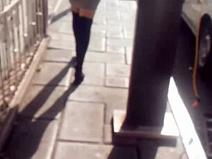 Street Milfs With Big Asses Teasing Passersby