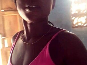 Crazy Ebony Bitch Eats Food While Giving Bold Life Lessons