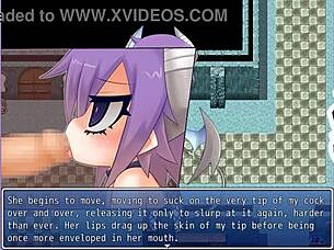 Remi in MGQ Paradox Hentai Game Blowjob Scenes
