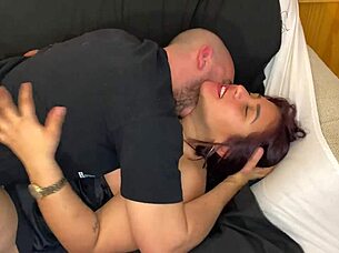 My step-sister's friend says, 'Eat my tits when we're alone'