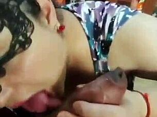 Masked Blowjob Deepthroat Session Number Six