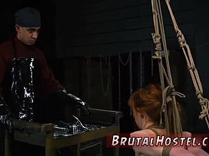 rough cuckold session with sexy youthful 18+ girls alexa nova and kendall woods in bdsm bondage domination