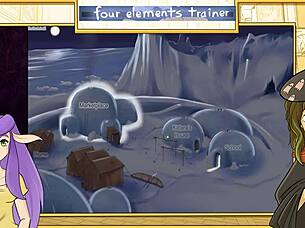 Avatar: Last Airbender Lesbians Orgy In Four Elements Trainer Part 13