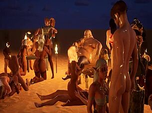 Wildlife Orgy In Anime 3D Hentai Style