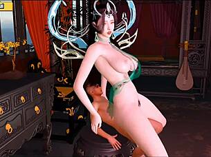 Hentai 3d 108 Goddess Episode 40 Features Giant Goddess And Lucky Guy With All Characters Over 18