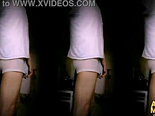 i watch alejandro mistral's gay erection bulge in white underwear