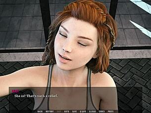 스텝시스터와 뜨거운 밤 끝에 끝없는 공허에서 섹스