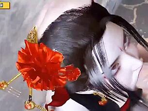 Medusa Queen Feels Ecstasy Riding And Deep Throating In Hentai 3D Ep101