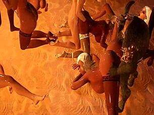 Wildlife Orgy In Anime 3D Hentai Style