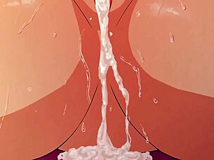 In Fern's animation, she gives blowjob leading to creampie