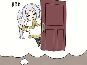 In Fern's animation, she gives blowjob leading to creampie