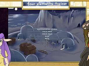 Avatar: Last Airbender Lesbians Orgy In Four Elements Trainer Part 13