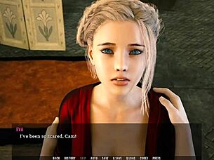 스텝시스터와 뜨거운 밤 끝에 끝없는 공허에서 섹스