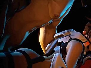 Intense Overwatch 3D Sex Scenes