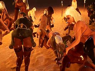 Wildlife Orgy In Anime 3D Hentai Style