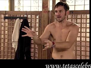 Tacuara Jawa appears topless with her ass exposed in the air.