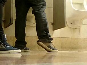 gay encounter in the toilet area