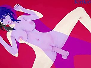 ruan mei and xueyi's intense hentai sex