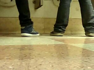 gay encounter in the toilet area