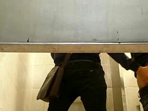 gay encounter in the toilet area