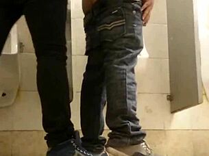 gay encounter in the toilet area