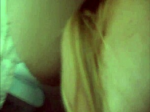 Watch this amateur couple's wild creampie session!