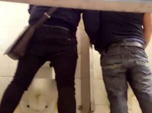 gay encounter in the toilet area