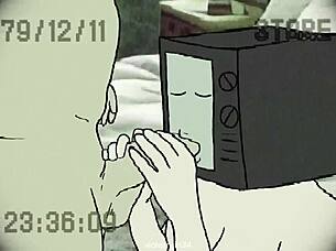 Intense Blowjob In Toilet Scene