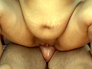 pregnant redhead in lingerie gets banged on roof and facial