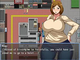 Velinho solit�rio pega bunda gigante da vizinha gostosa ~ your wifes unfaithful routine ~ jogo hentai ~ parte 3