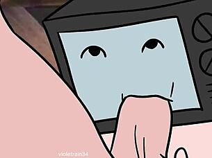 Intense Blowjob In Toilet Scene