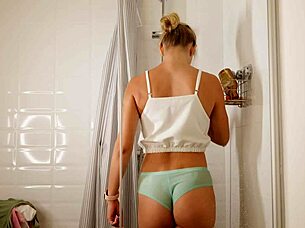 step mommy says, daddy, fuck me with my giant tits bouncing