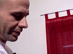 Chubby German Couple Cheats With Assfucking And Facial On Couch