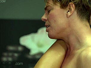 dane jones fucks german blonde gabi gold passionately, blowjob pussy licking creampie