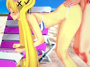 marie rose, have sex on beach in bikini