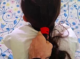 Amateur doggystyle compilation, hot latina asian couple fucked bent over in bedroom 😏🔥