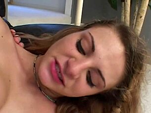 Curly Blonde Prefers Rough Assfucking Over Pussy In Cowgirl Position