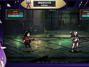 In Warhammer 40k, Will the Inquisitor Trainer Use Dildo on Muscular Anime Tits? Part 20!