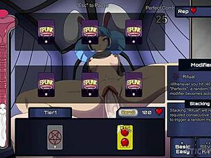 spunkstock music festival - babe with silver hair has sex while doing an anime cosplay hentai sex game - part 4