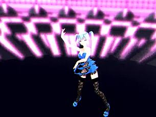 Hatsune Miku in anime adventure