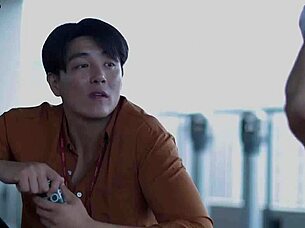 Japanese Latina Amateur MILF Blows Big Cock on Security Cam