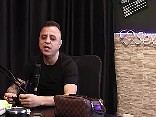 freddy's dogging session ends with furious cum on car door