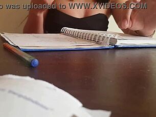 Beautiful Colombian Stepsister Showing Her Panties In Miniskirt Voyeur Style