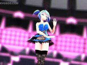 Hatsune Miku in anime adventure